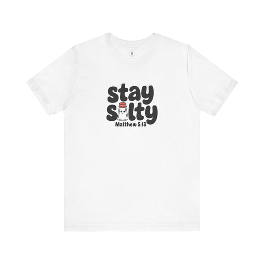 "Stay Salty" Women's Jersey Short Sleeve Tee