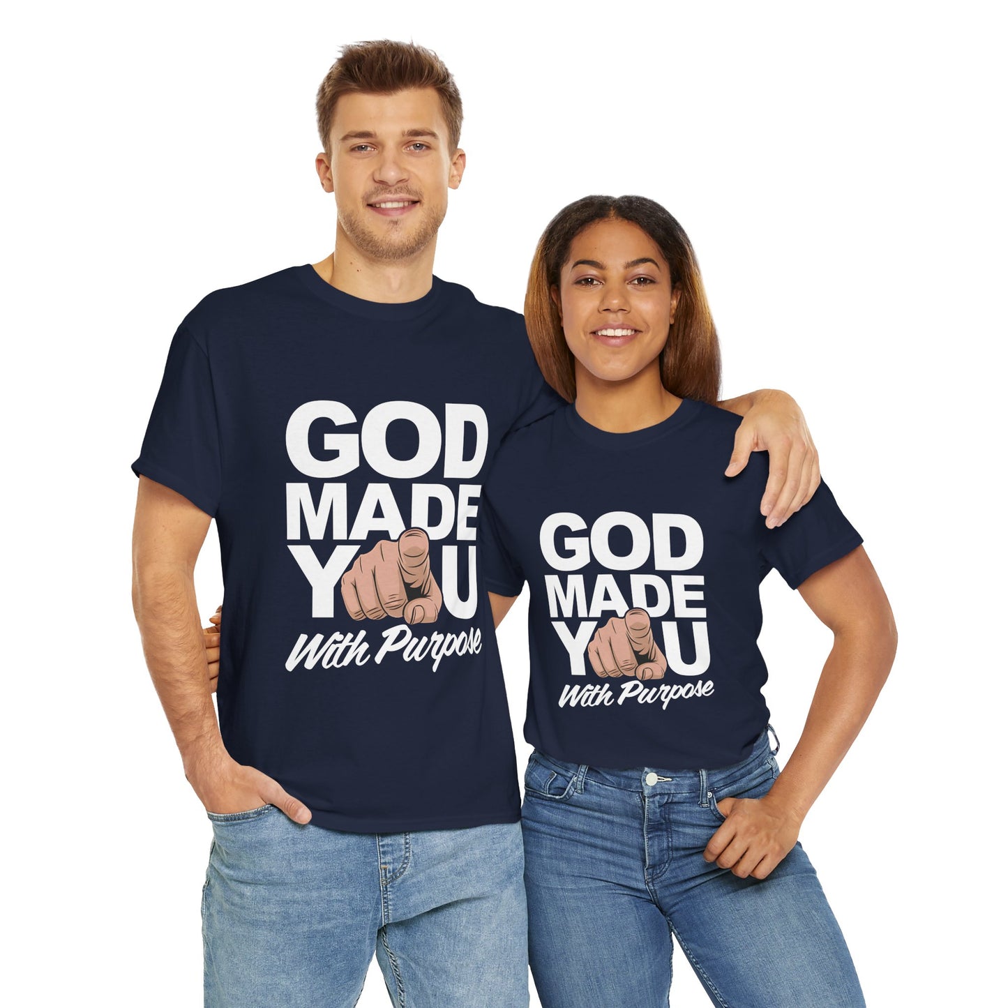 "God Made You" Unisex Heavy Cotton Tee