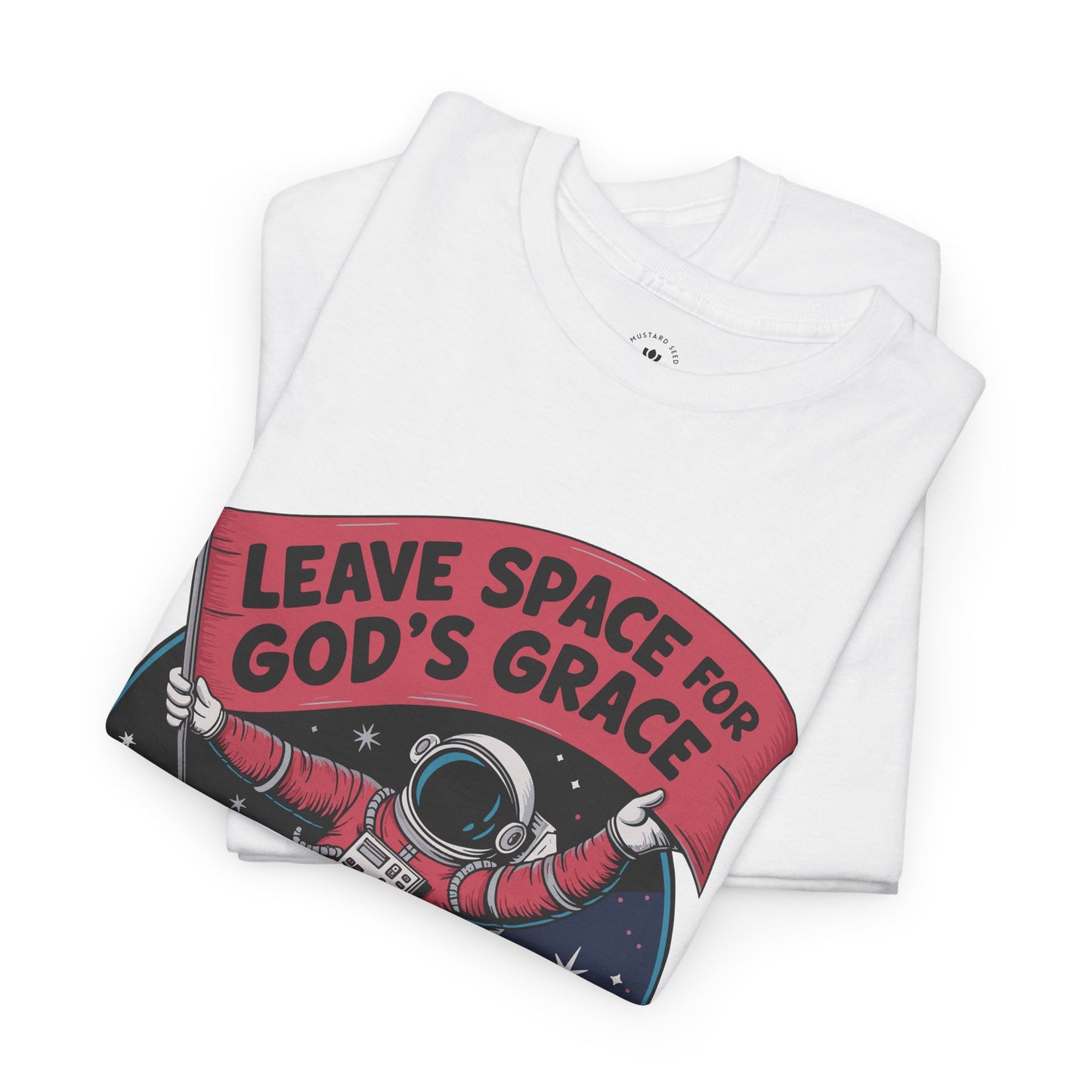 "Leave Space" Unisex Heavy Cotton Tee