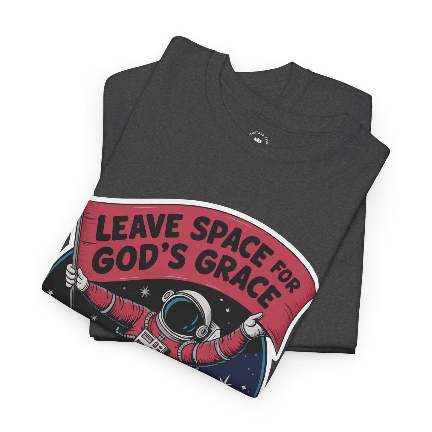 "Leave Space" Unisex Heavy Cotton Tee