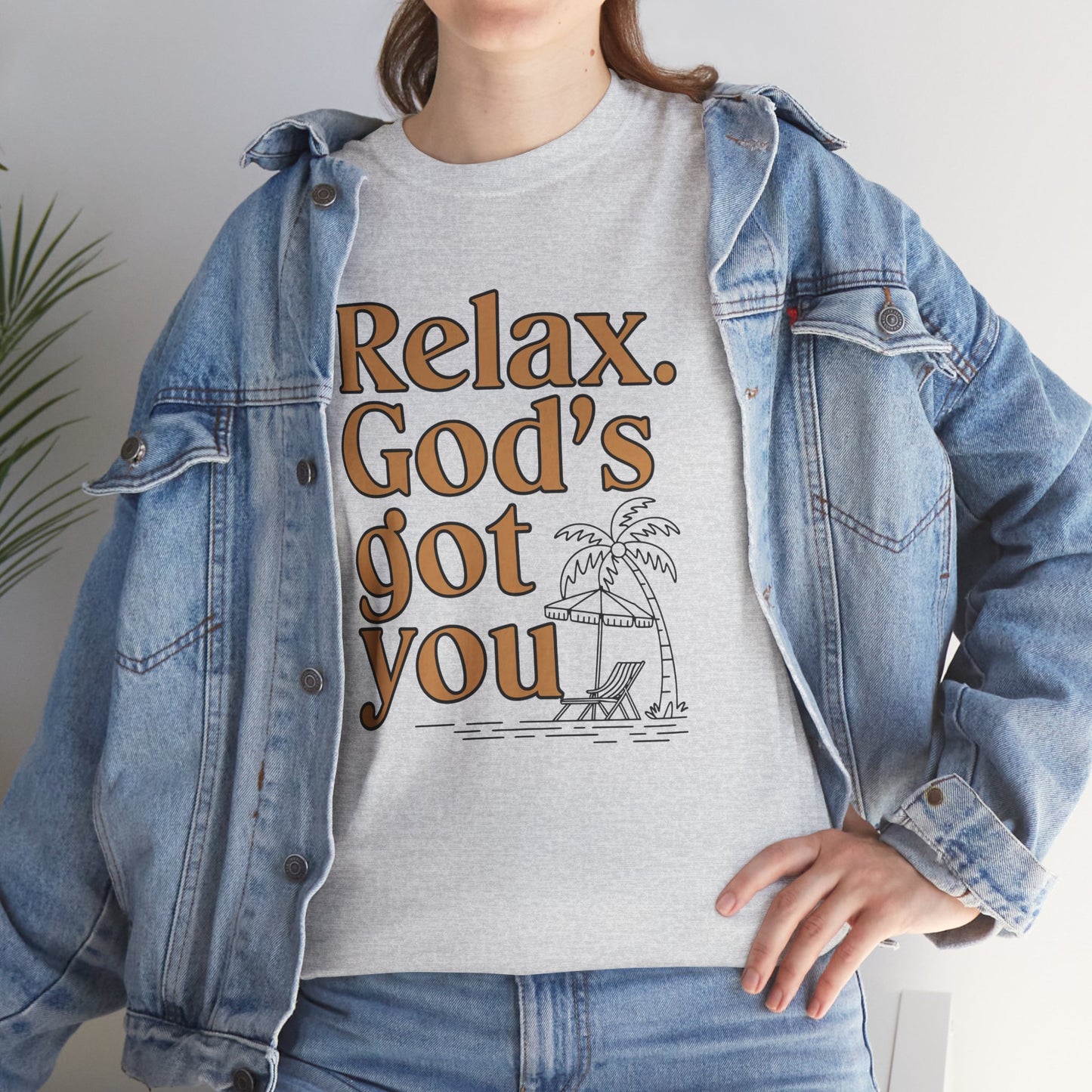 "Relax" Unisex Heavy Cotton Tee