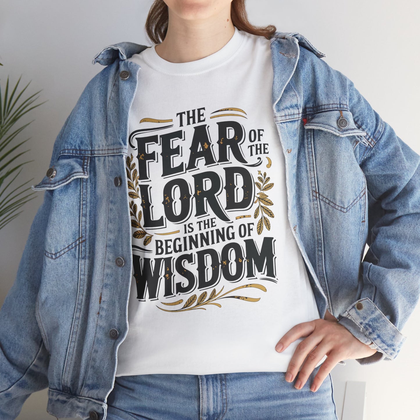 "Fear of the Lord" Unisex Heavy Cotton Tee