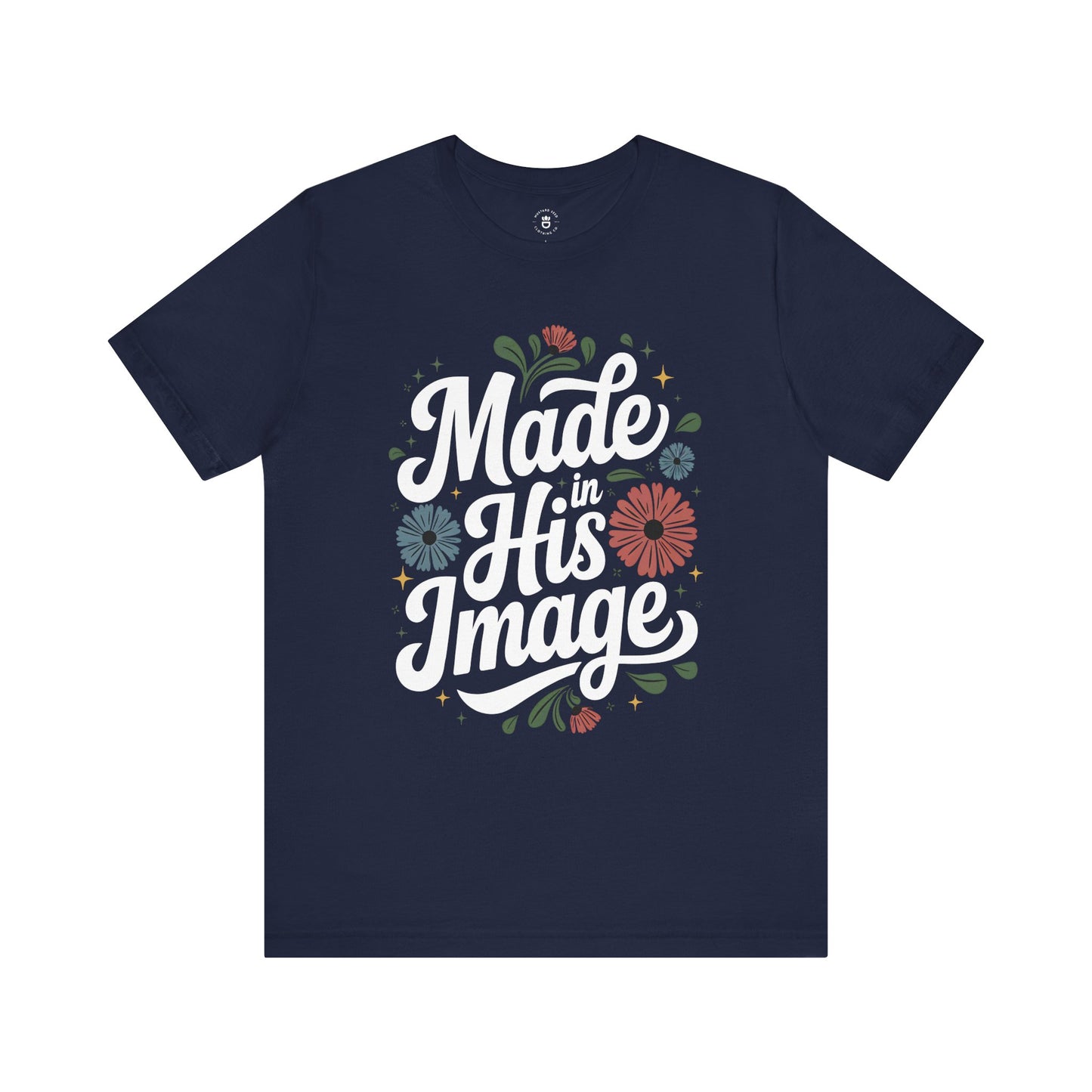 "In His Image" Women's Jersey Short Sleeve Tee