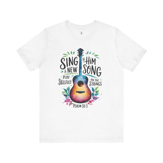 "Sing A New Song" Women's Jersey Short Sleeve Tee