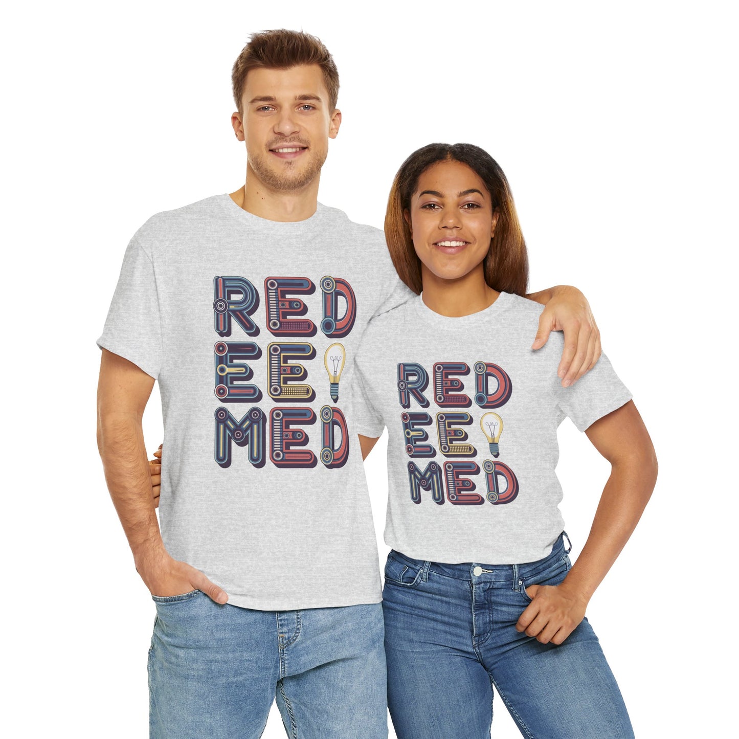 "Redeemed" Unisex Heavy Cotton Tee