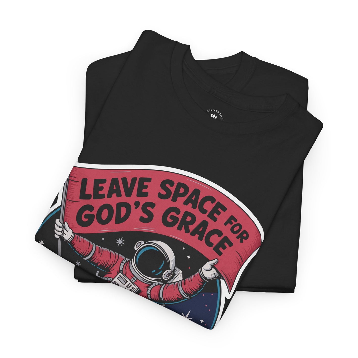 "Leave Space" Unisex Heavy Cotton Tee