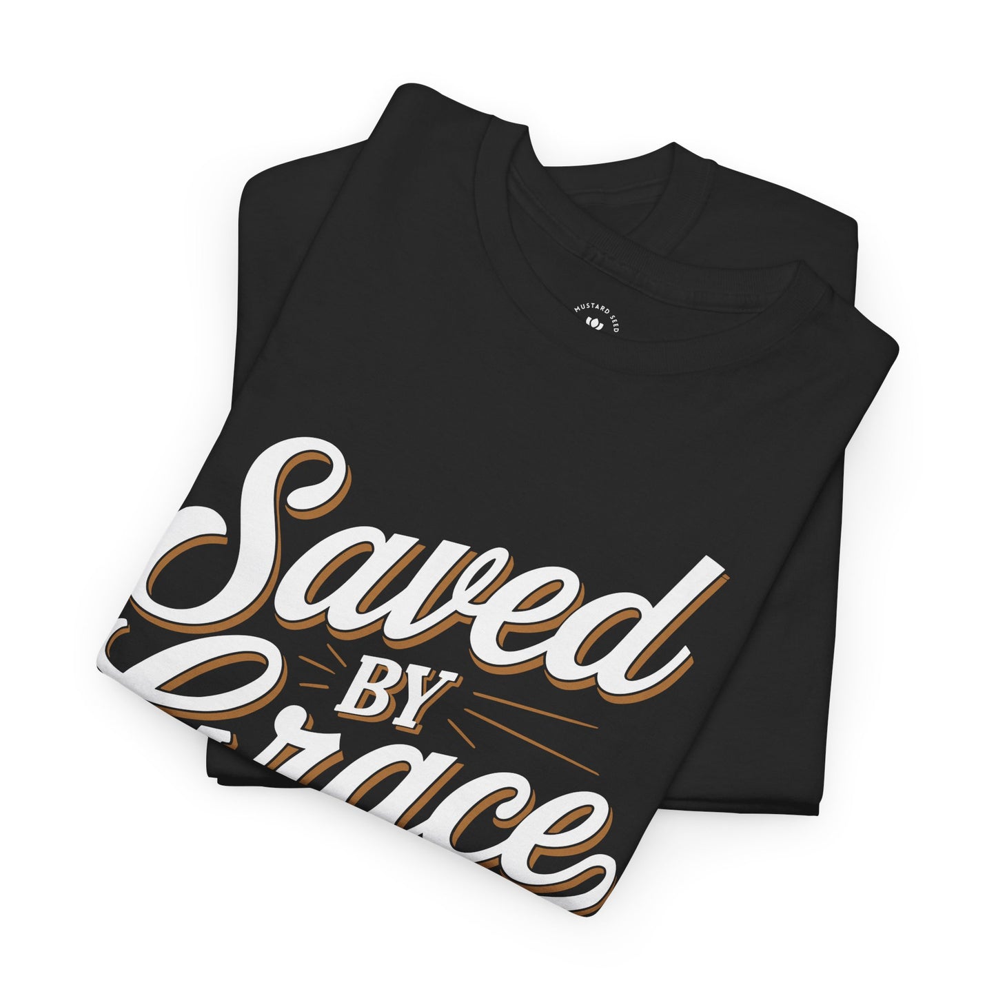 "Saved by Grace" Unisex Heavy Cotton Tee