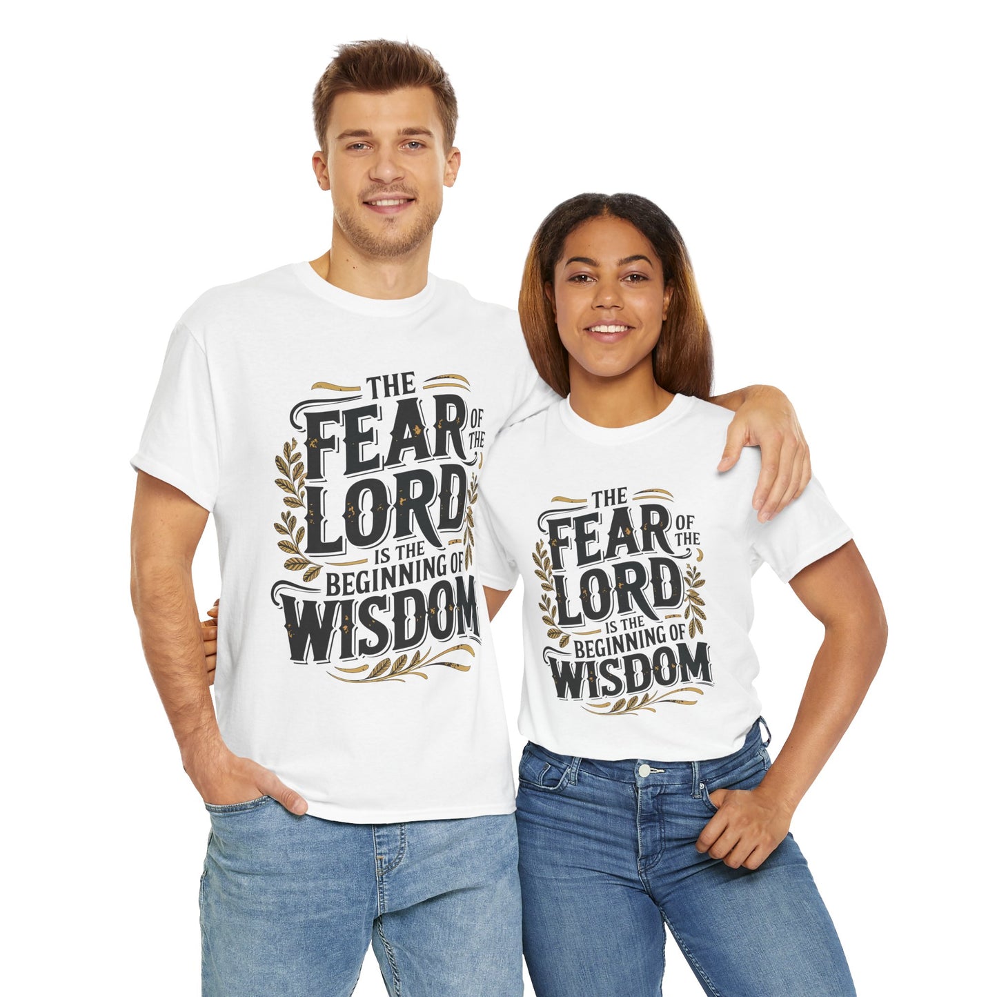 "Fear of the Lord" Unisex Heavy Cotton Tee