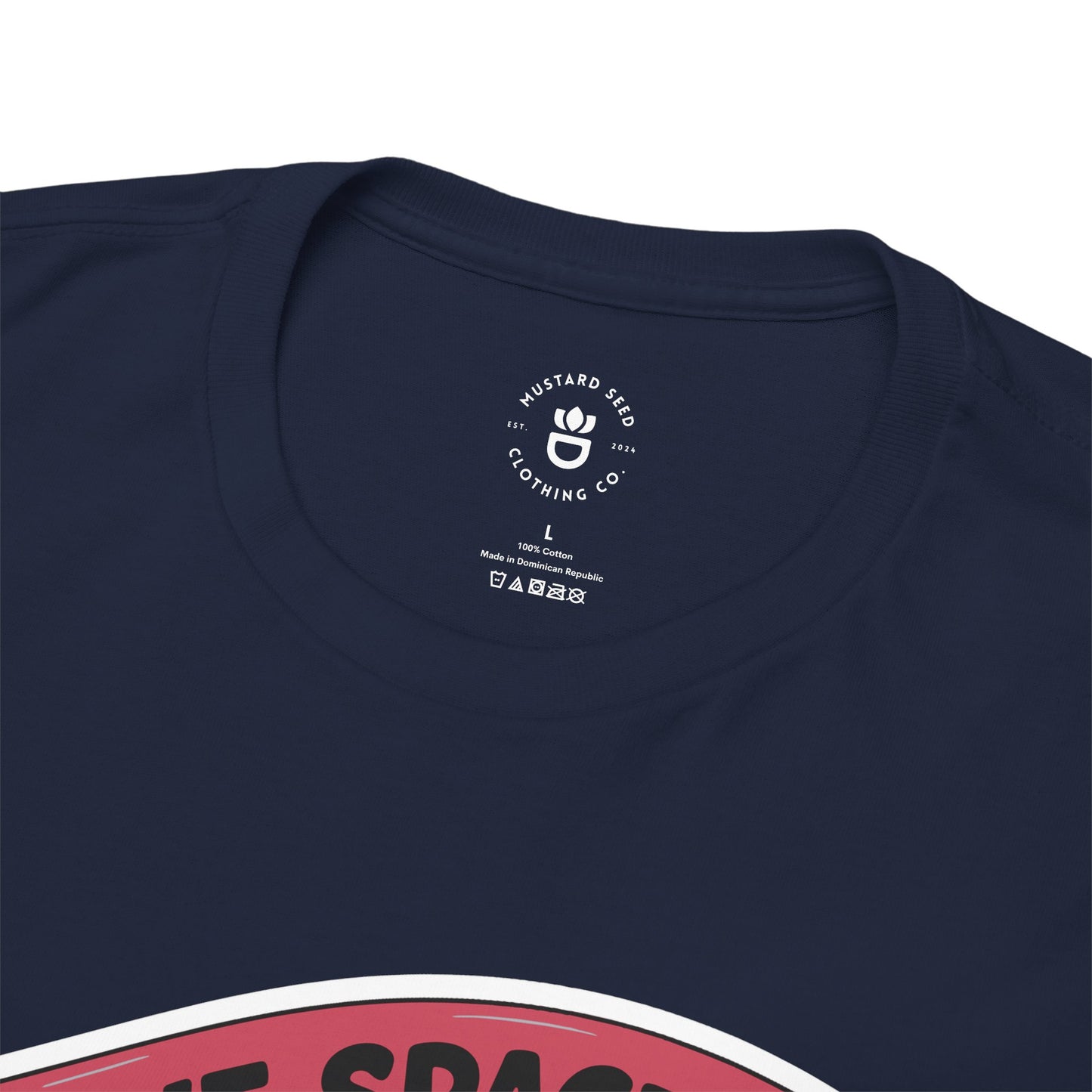 "Leave Space" Unisex Heavy Cotton Tee