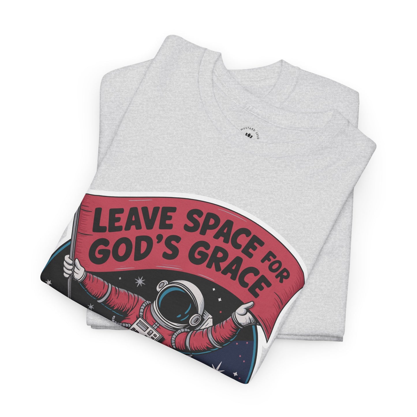 "Leave Space" Unisex Heavy Cotton Tee