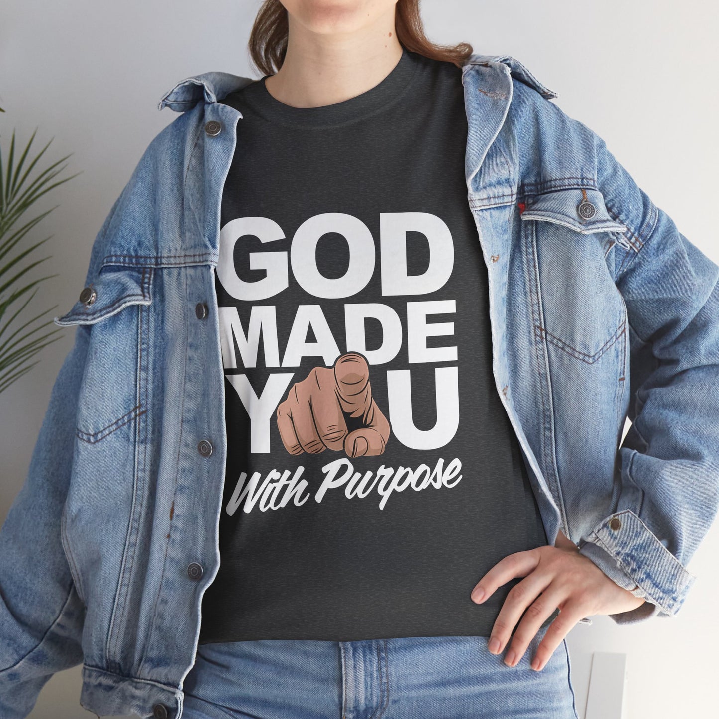 "God Made You" Unisex Heavy Cotton Tee