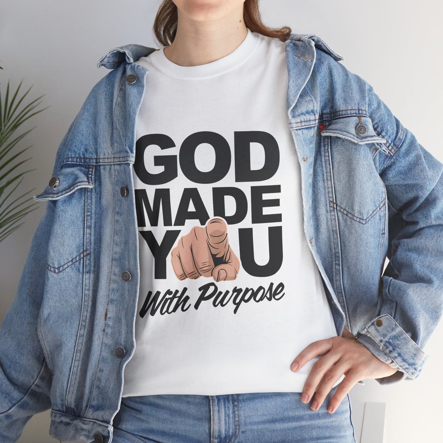 "God Made You" Unisex Heavy Cotton Tee