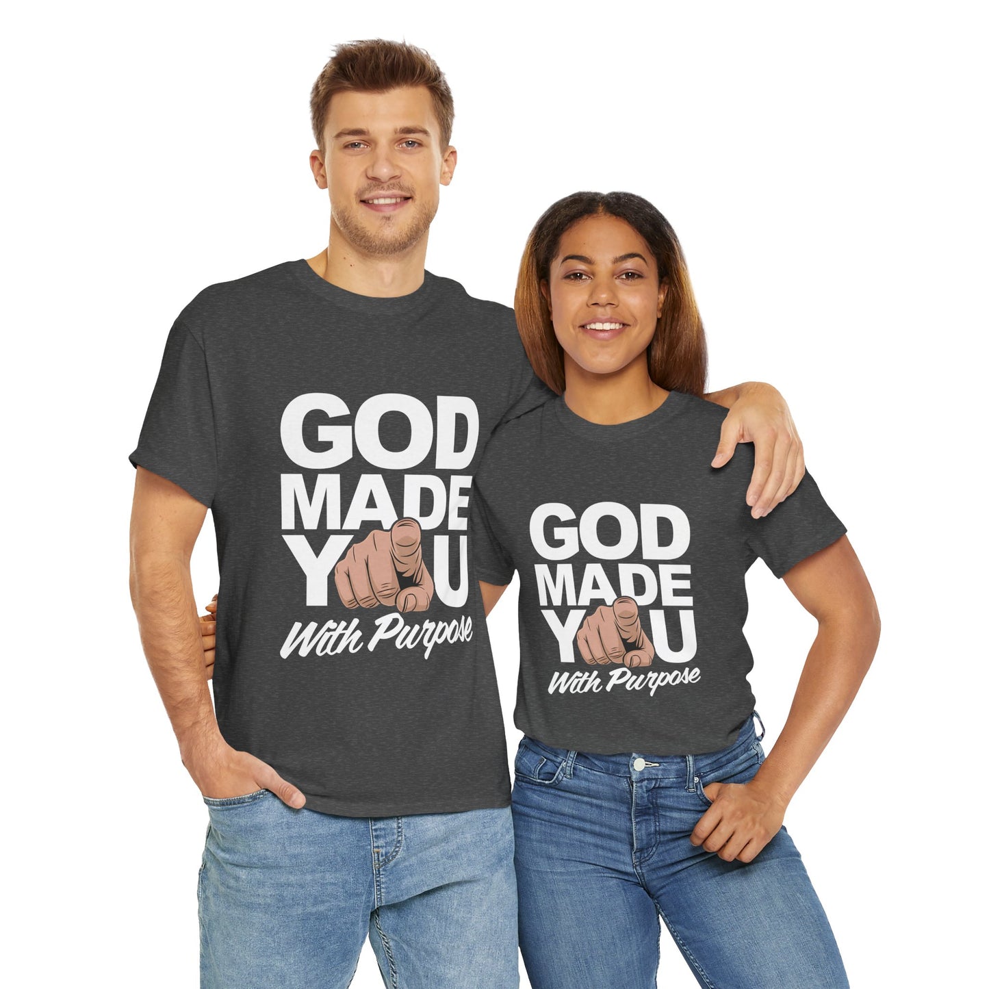 "God Made You" Unisex Heavy Cotton Tee