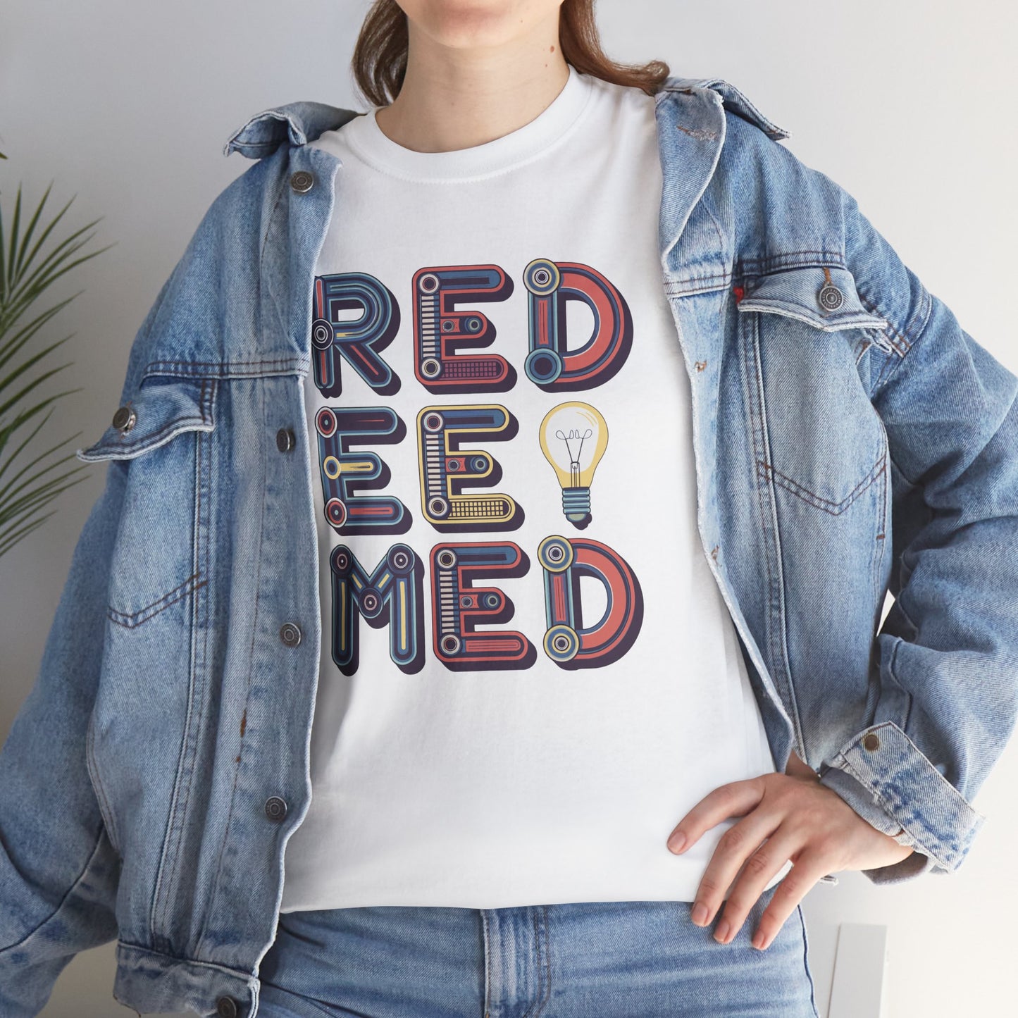 "Redeemed" Unisex Heavy Cotton Tee