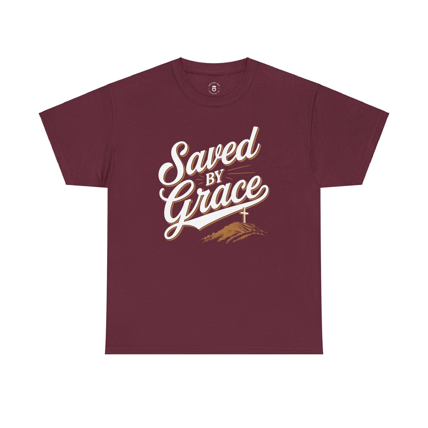 "Saved by Grace" Unisex Heavy Cotton Tee