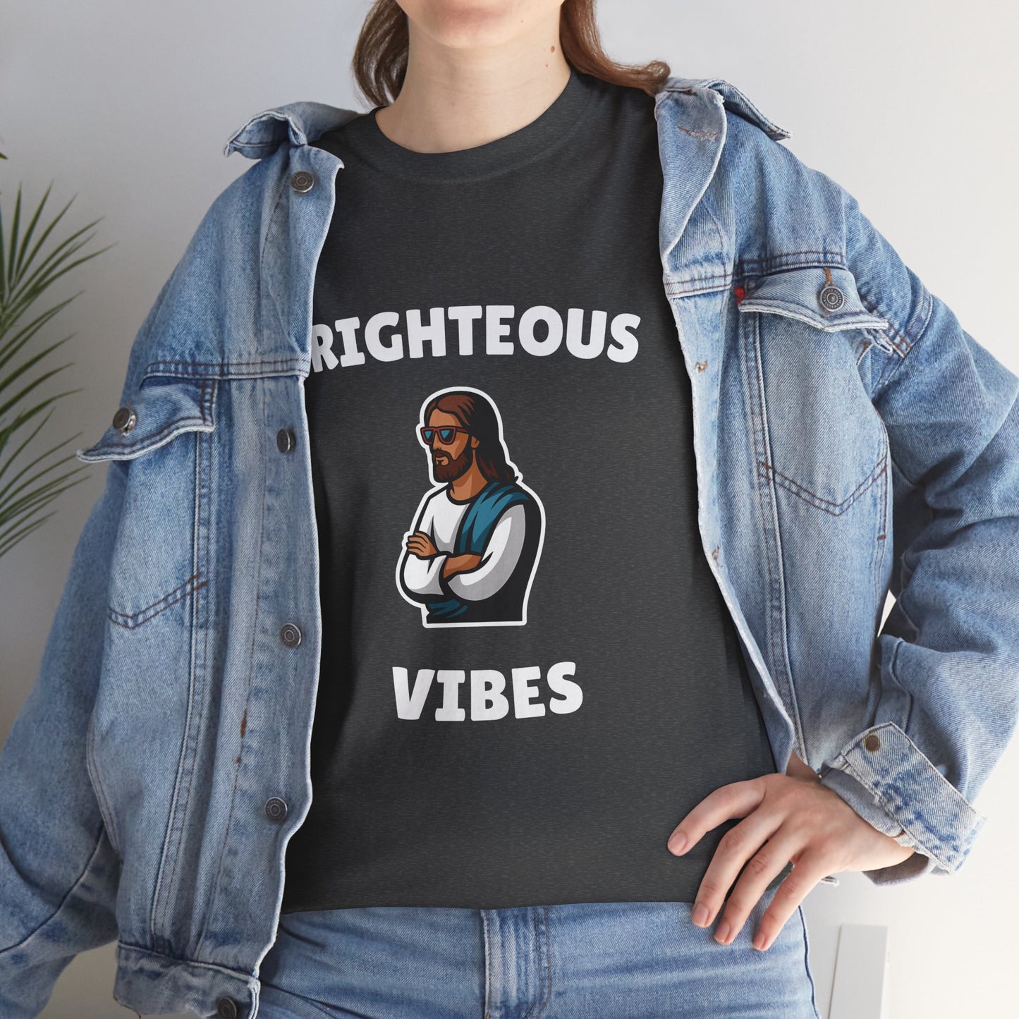 "Righteous Vibes" Unisex Heavy Cotton Tee