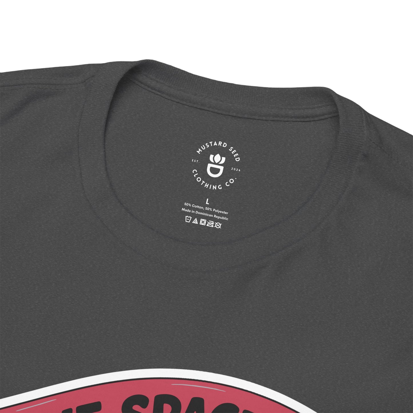 "Leave Space" Unisex Heavy Cotton Tee