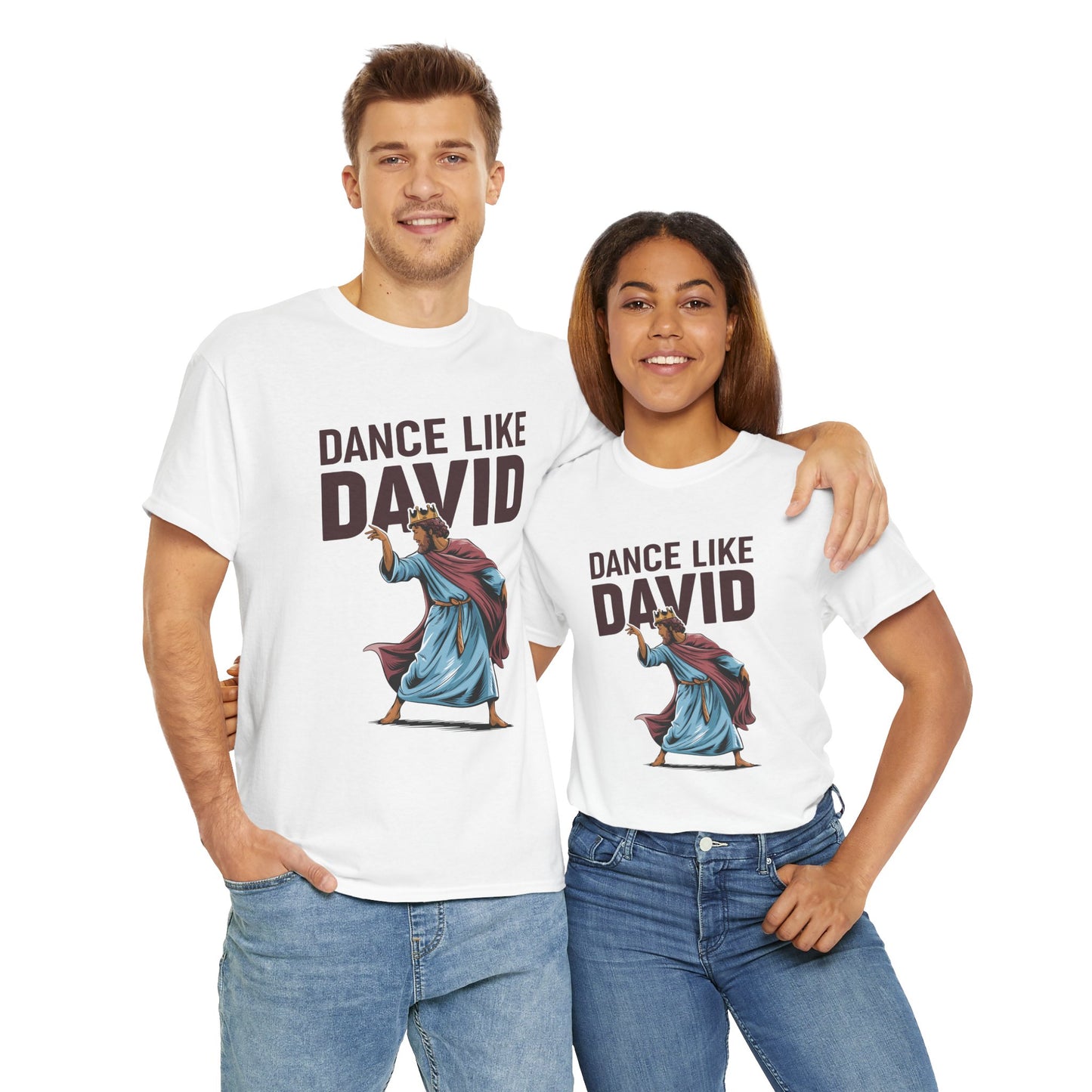 "Dance Like David" Unisex Heavy Cotton Tee