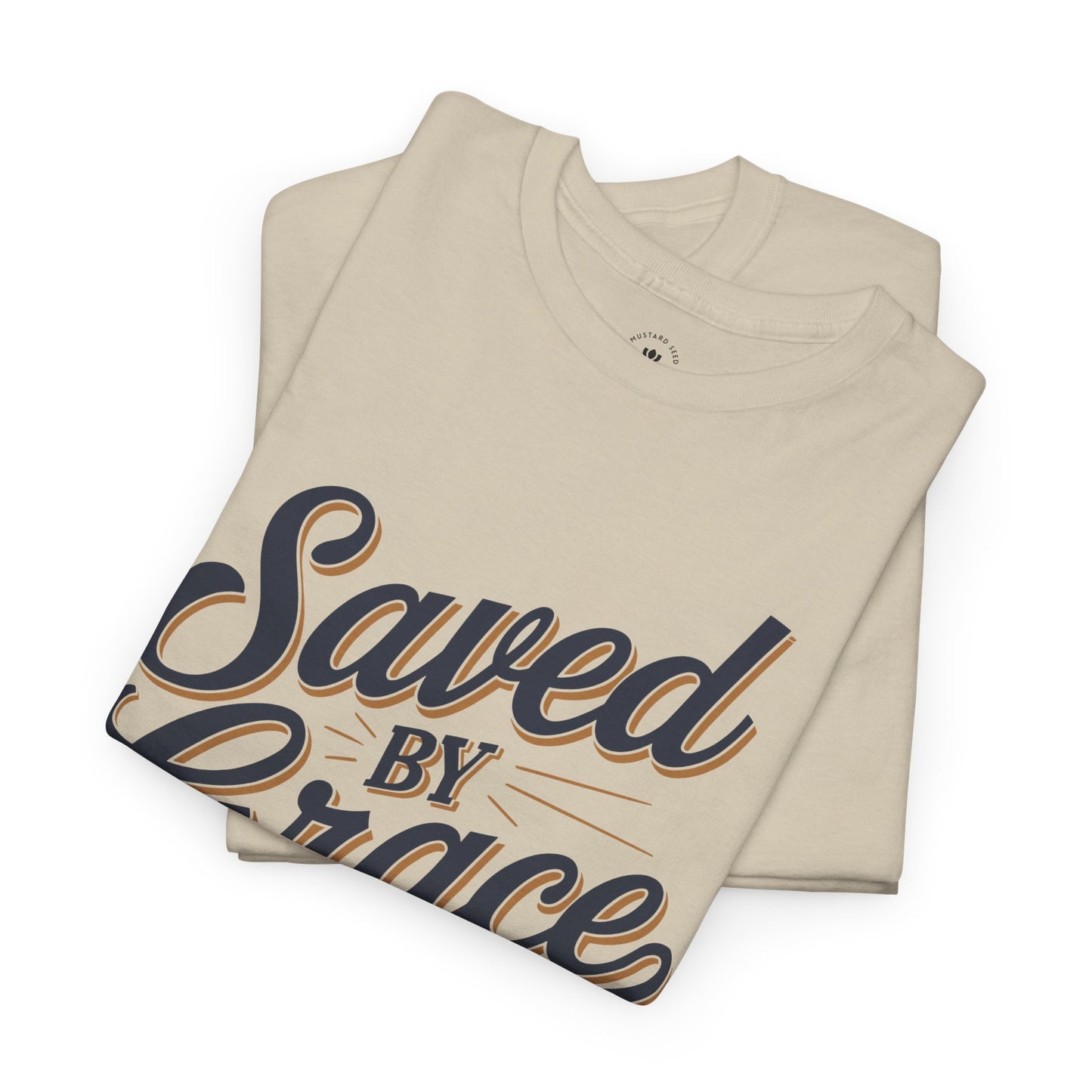 "Saved by Grace" Unisex Heavy Cotton Tee