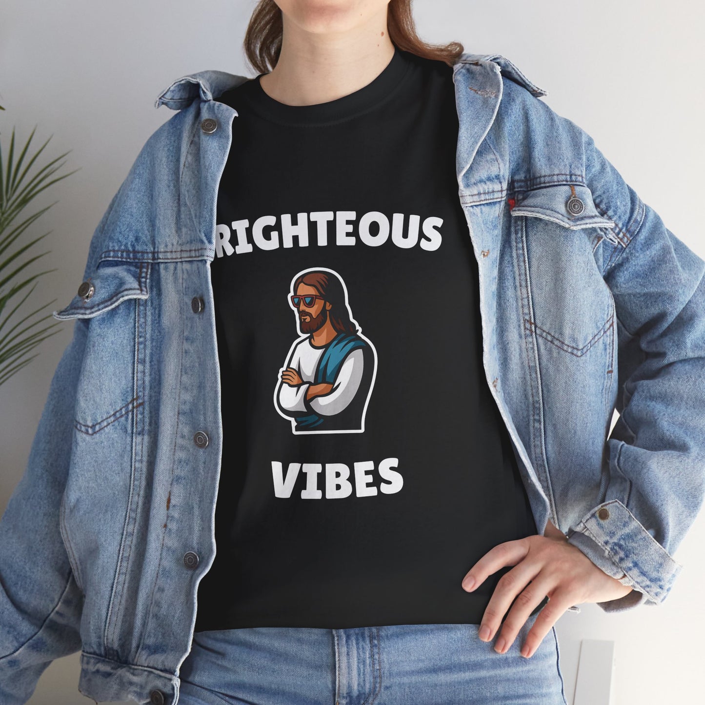 "Righteous Vibes" Unisex Heavy Cotton Tee