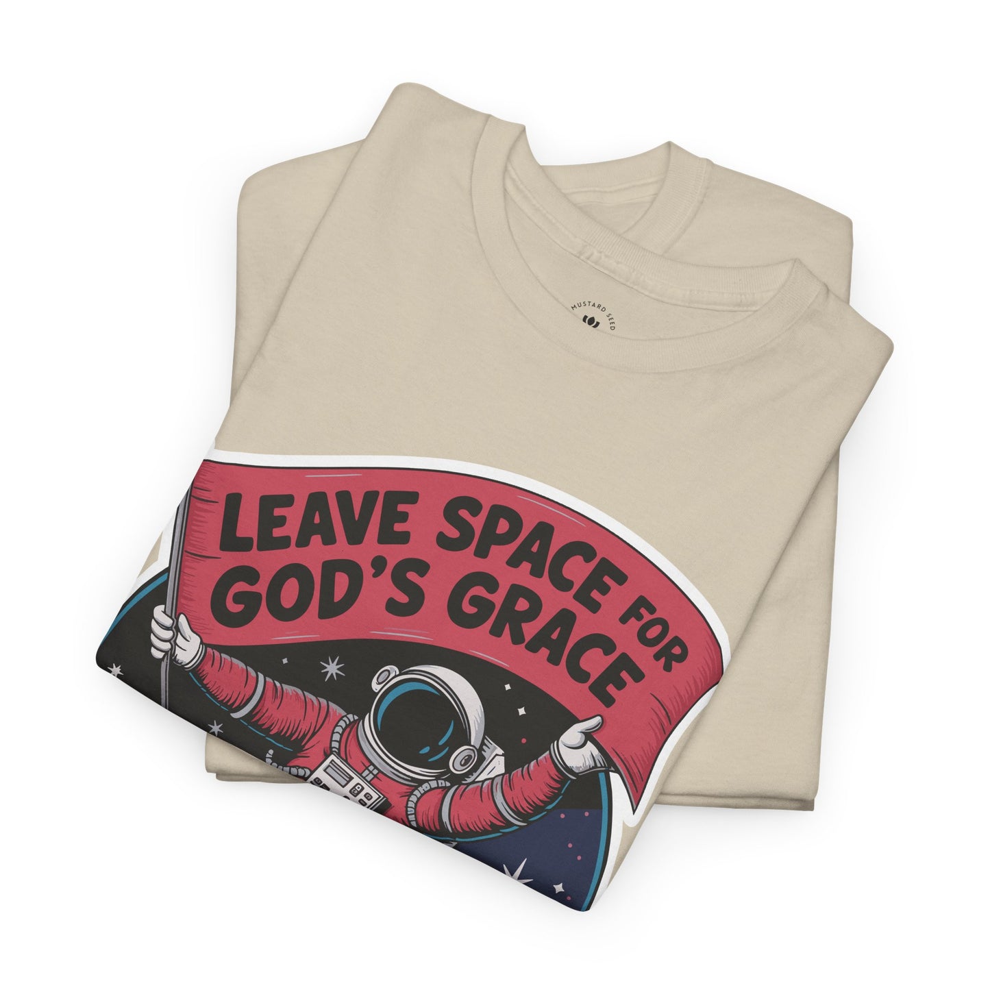 "Leave Space" Unisex Heavy Cotton Tee